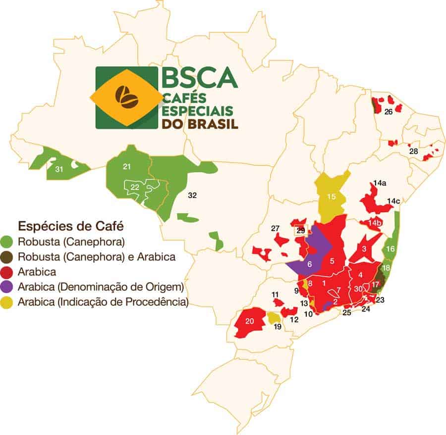 A map of brazil with different colored areas

Description automatically generated